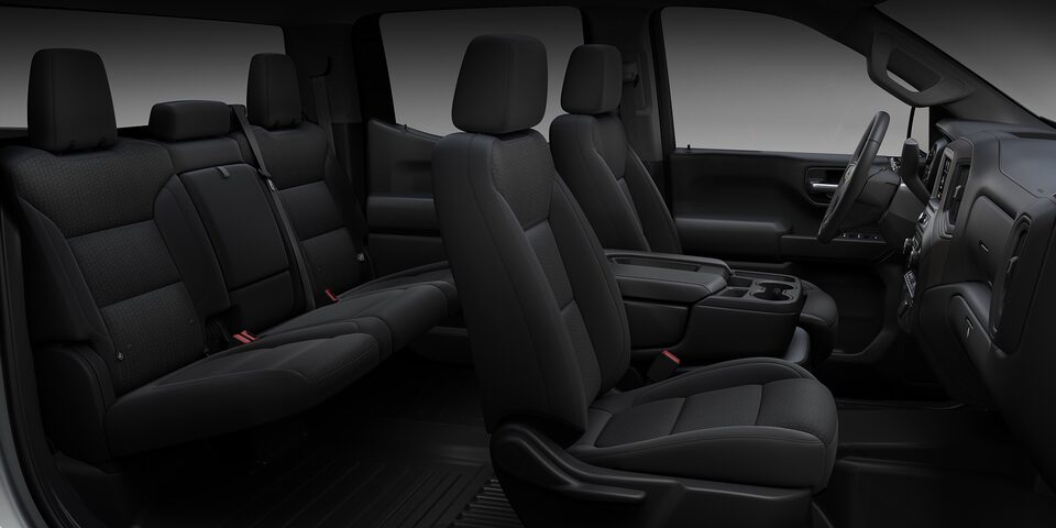 Máxima comodidad gracias al gran espacio interior de Chevrolet Silverado 2500 