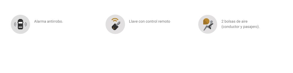 Alarma antirrobo, llave con control remoto y 2 bolsas de aire (conductor y pasajero) en tu Chevrolet Tornado Van 2023