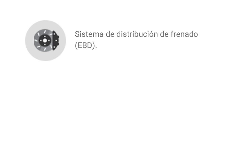 Sistema de distribución de frenado en tu Chevrolet Tornado Van 2023